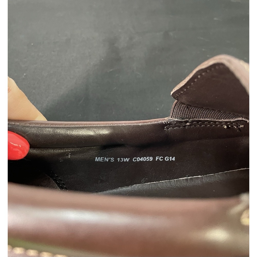 Cole‎ Haan Tucker Venetian Slip-on 13W Loafers Shoes French Roast Brown C04059 - Picture 6 of 6